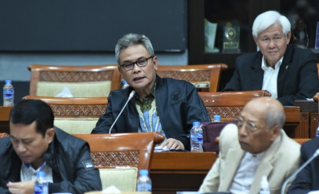 Johan Budi saat jadi Anggota DPR RI dari Fraksi PDIP. [Dok. DPR RI]